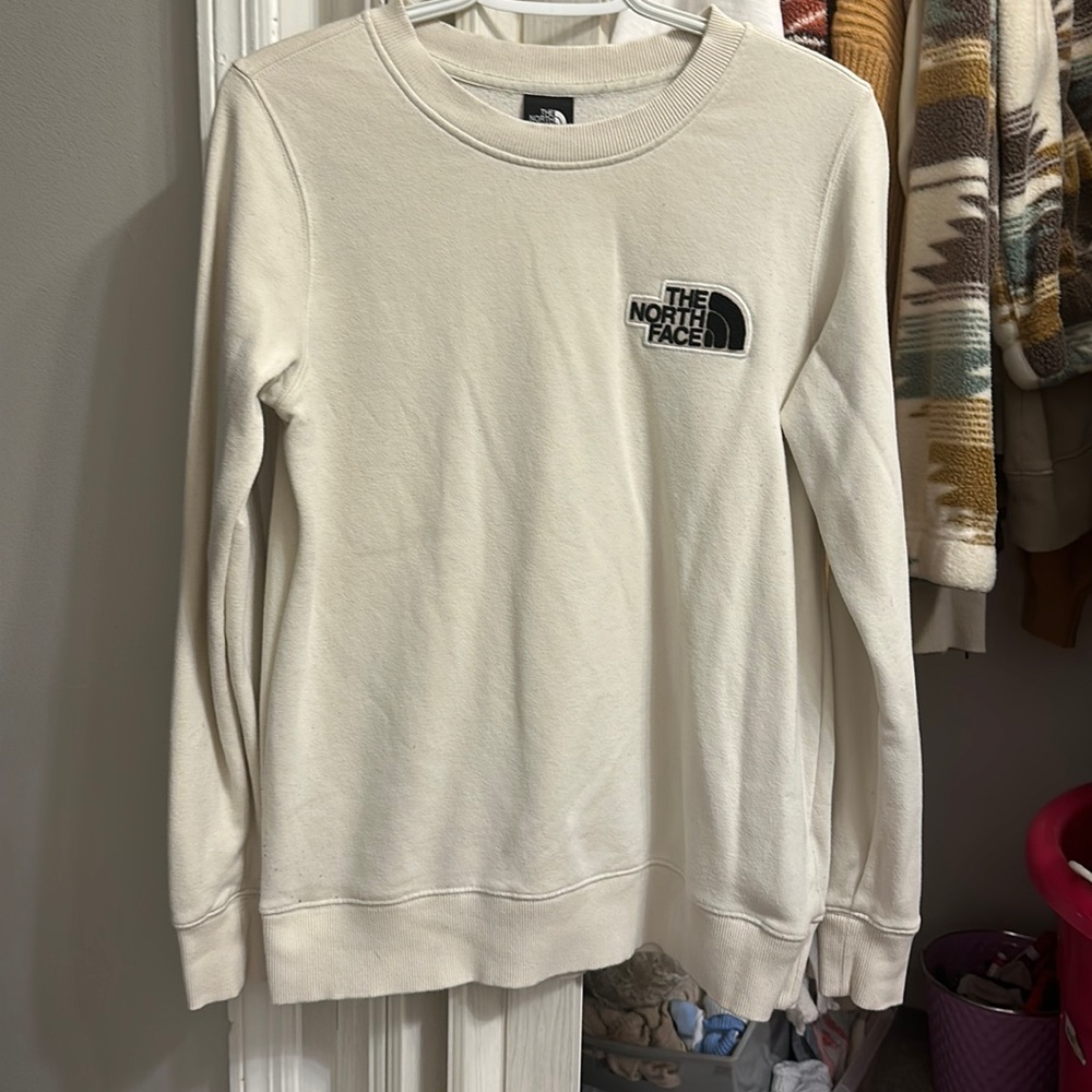 Women’s small north face crewneck